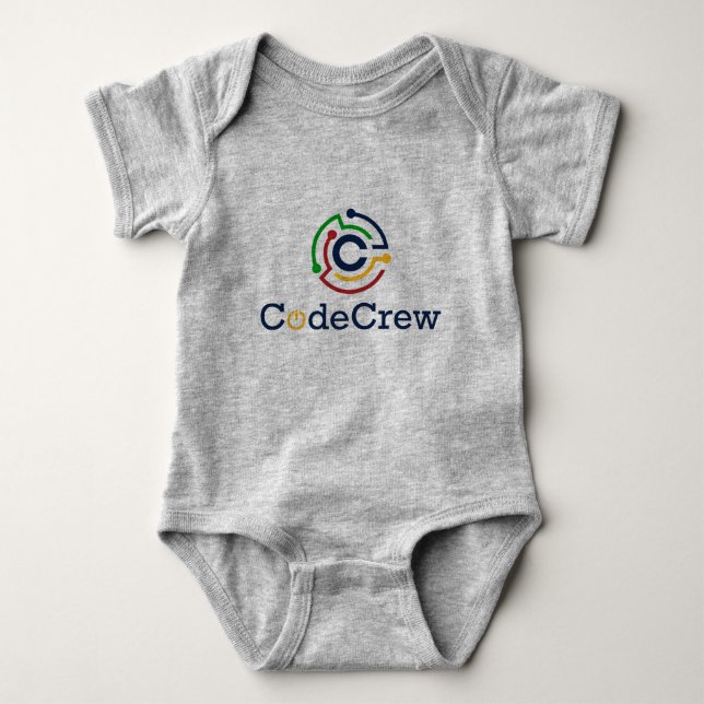 Body Para Bebé CodeCrew Onsie (Anverso)
