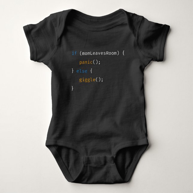 Body Para Bebé Coding Baby Funny Programmer And Developer Code (Anverso)