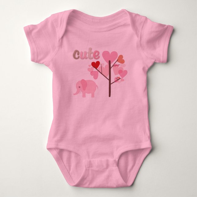 Body Para Bebé Colección de amor de bebé (Anverso)