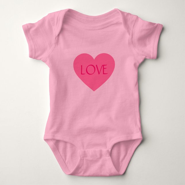BODY PARA BEBÉ COLECCIÓN DE AMOR DE BEBÉ (Anverso)