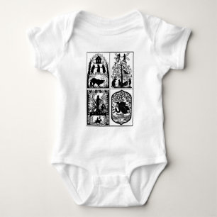 Body Para Bebé Colección de hadas para bebés Bodysuit