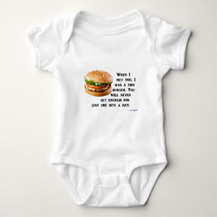 Body Para Bebé Colección de la hamburguesa