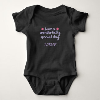 Body Para Bebé Colección de regalos y cumpleaños de día especial 