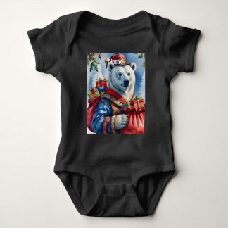 Body Para Bebé Colección festiva de Navidades familiares de Snowm