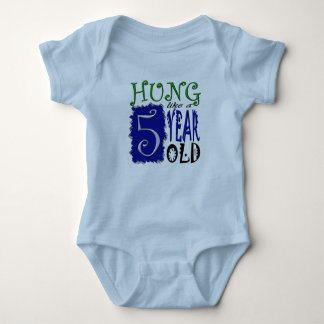 Body Para Bebé Colgado como 5 años