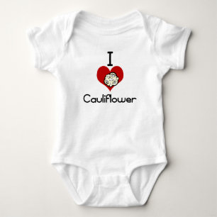 Body Para Bebé Coliflor del amor-corazón I