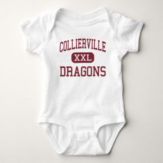 Body Para Bebé Collierville - dragones - alto - Collierville