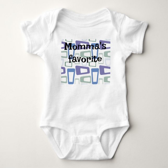 Body Para Bebé Colores de invierno (Anverso)