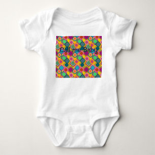 Body Para Bebé Colores de los años 70