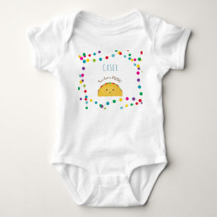 Body Para Bebé Combate del Taco un cutie - regalo lindo del bebé