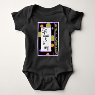Body Para Bebé Come Bebe y Sé Espantoso