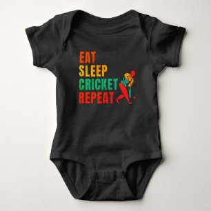 BODY PARA BEBÉ COME CRIQUET DORMIR REPITE- AMANTE DEL CRÍQUET