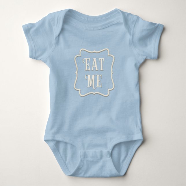 Body Para Bebé "Come Me" Maravilla Fiesta de té Adorable (Anverso)