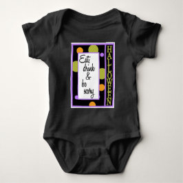 Body Para Bebé Comer a beber y tener miedo