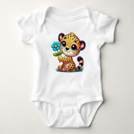 Body Para Bebé Comic Cheetah Baby Bodysuit