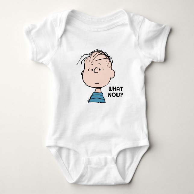 Body Para Bebé Cómic Peanuts | Retrato de Linus (Anverso)