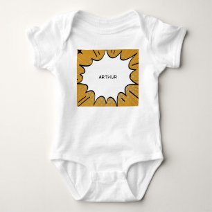Body Para Bebé Cómic personalizado