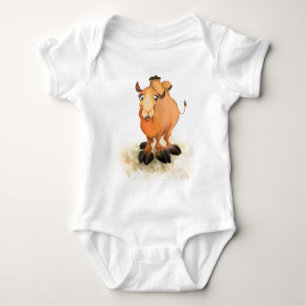 Body Para Bebé Cómico traje de bebé con camello sorpresivo