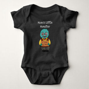 Body Para Bebé Cómnito mono de mamá vestido de bebé