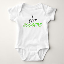 COMO BOOGERS Camiseta para bebés