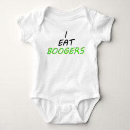 Body Para Bebé COMO BOOGERS Camiseta para bebés