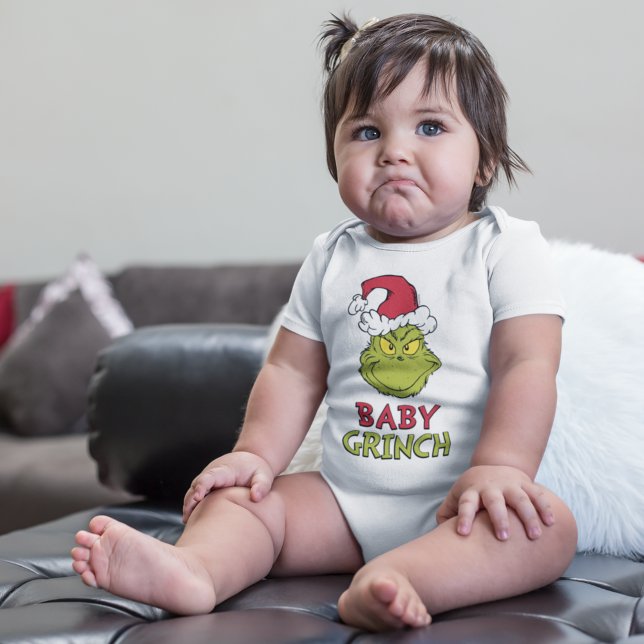 Body Para Bebé Cómo el Grinch robó la Navidad | Bebé Grinch (Subido por el creador)