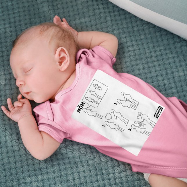 Body Para Bebé Cómo ensamblar una parodia de hoja de instruccione (Subido por el creador)