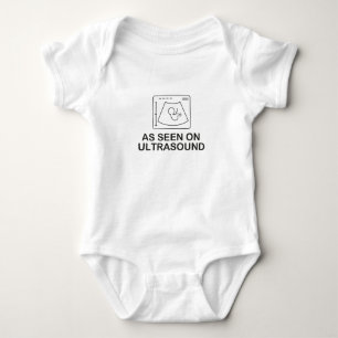Body Para Bebé Como se ve en la ecografía, regalo de bebé origina