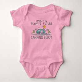 Body Para Bebé Compañero de Camping Futuro de Mami Lindo Pequeño 