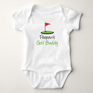 Body Para Bebé Compinche del golf de Peepaw