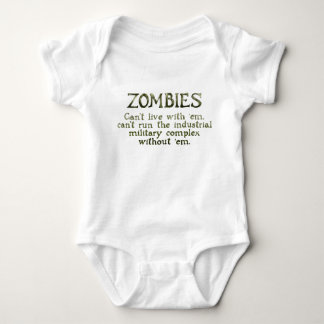 Body Para Bebé Complejo militar industrial Zombies