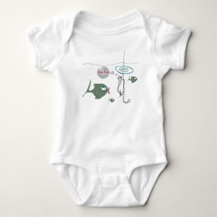 Body Para Bebé Cómplice infantil Fundido, blanco