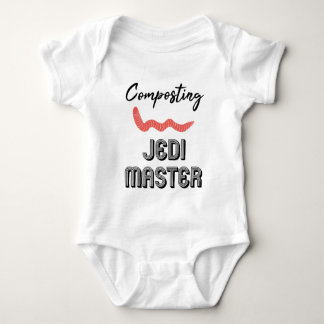 Body Para Bebé Composting Jedi Master