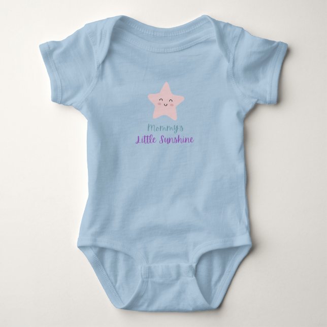 Body Para Bebé Compra el pequeño sol de la mamá (Anverso)