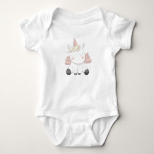 Body para bebé con motivos infantiles rosa