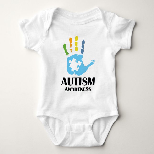 Body Para Bebé Conciencia sobre el autismo (Anverso)