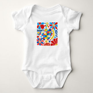 Body Para Bebé Conciencia sobre el autismo de Boho