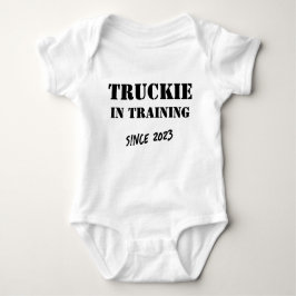 Body Para Bebé Conductor de camiones "Truckie in Training", año p