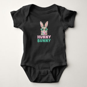 Body Para Bebé Conejito, Chicas Pascua 