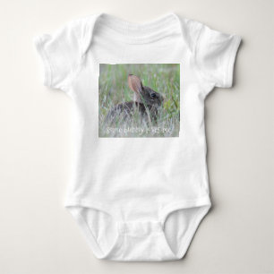 Body Para Bebé Conejito del bebé del conejo de rabo blanco del