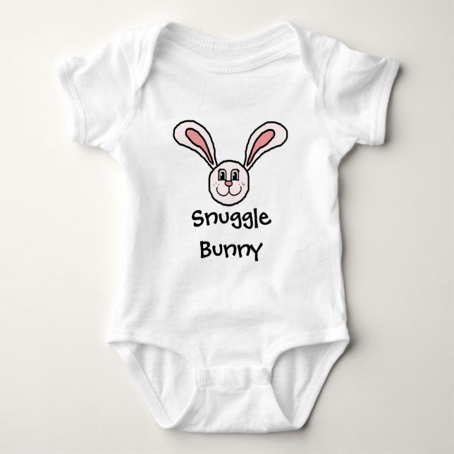 Body Para Bebé Conejito del Snuggle (Anverso)