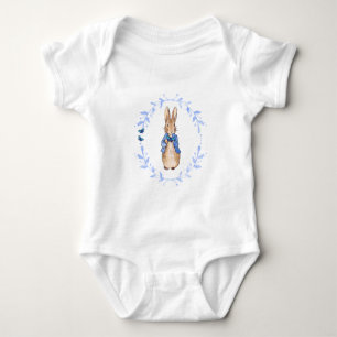 Body Para Bebé Conejo clásico de conejo chaqueta azul