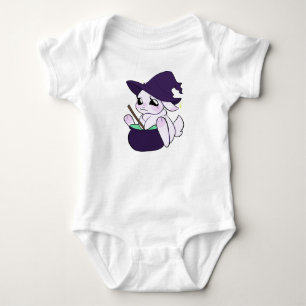 Body Para Bebé Conejo de Bruja Halloween