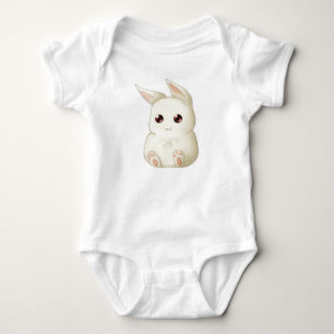 Body Para Bebé Conejo de conejito hinchado lindo de Kawaii