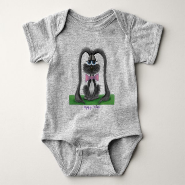 Body Para Bebé Conejo de conejo conejo adorable (Anverso)