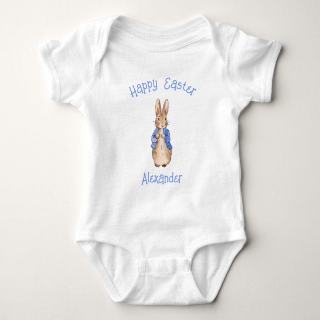 Body Para Bebé conejo de Pascua (Anverso)