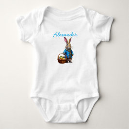 Body Para Bebé Conejo de Pascua 