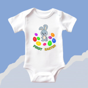 Body Para Bebé Conejo de Pascua