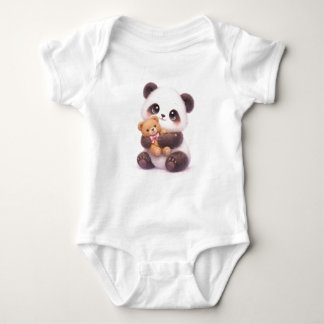 Body Para Bebé Conjunto de bebé adorable de panda