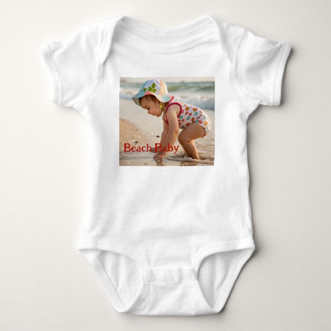 Body Para Bebé Conjunto de bebé lindo de verano (Anverso)